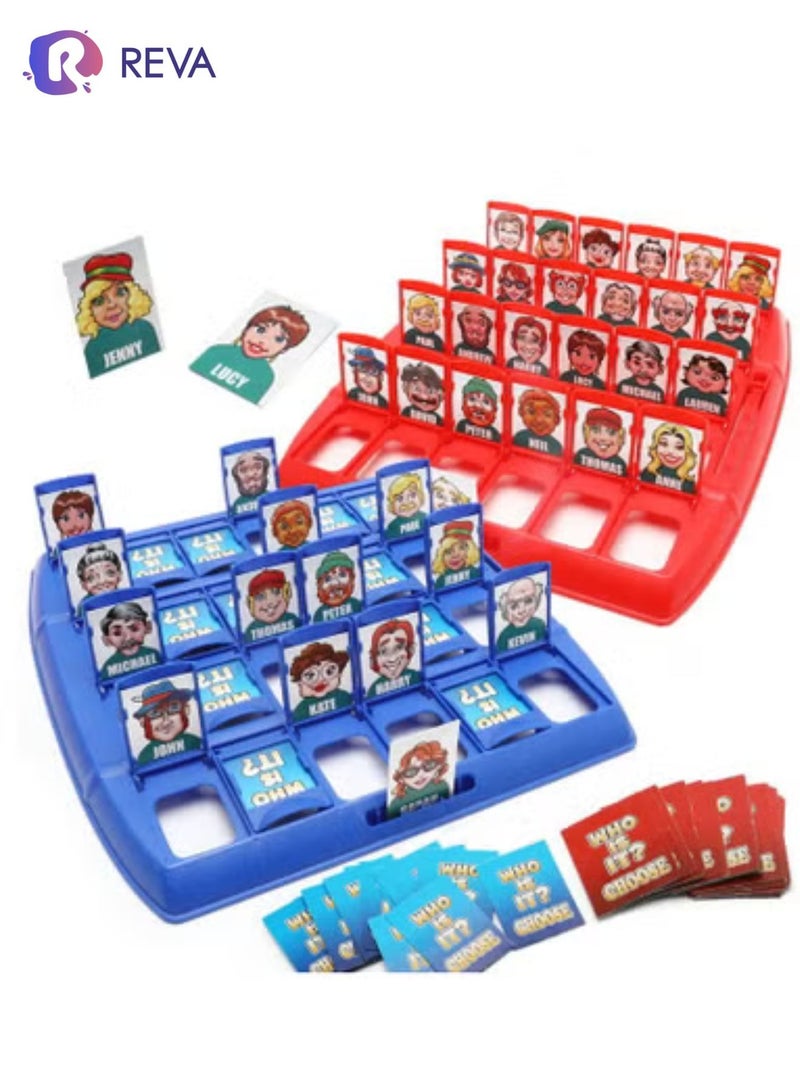 Reva Puzzle Fun Guess Who Is It Board Game Toys - Image 3