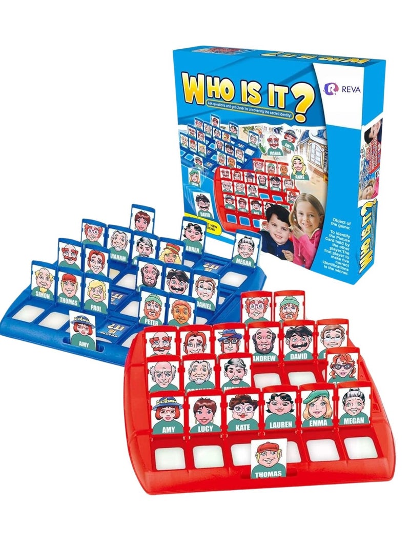 Reva Puzzle Fun Guess Who Is It Board Game Toys - Image 1