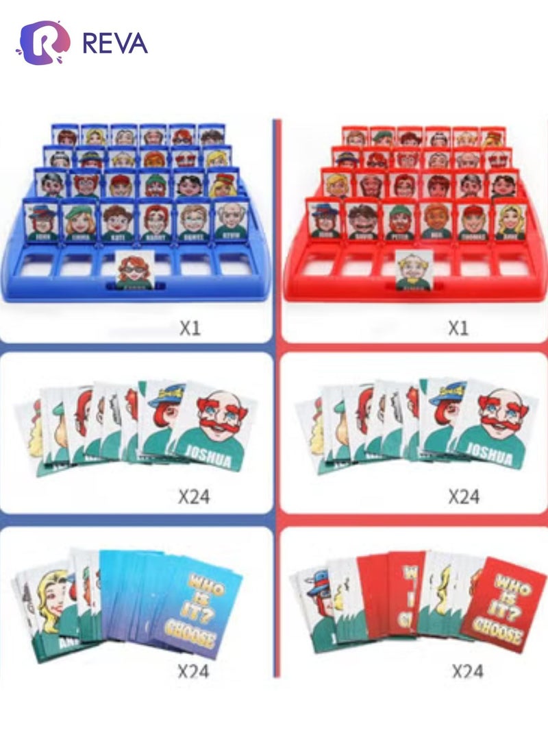 Reva Puzzle Fun Guess Who Is It Board Game Toys - Image 4
