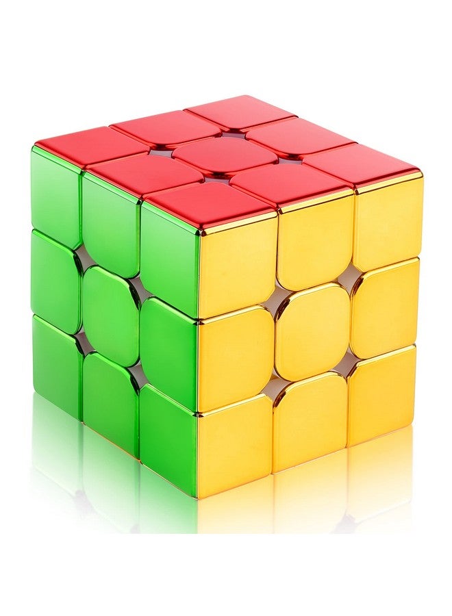 دي- فانتيكس مكعب السرعة المغناطيسي العاكس D-FantiX 3x3x3، مكعب سحري أصلي بدون ملصقات للأولاد من Cyclone، مكعب ثلاثي الأبعاد لتحفيز العقل، مكعب لامع مخصص، هدية للأطفال والكبار (56 مم) - Image 1
