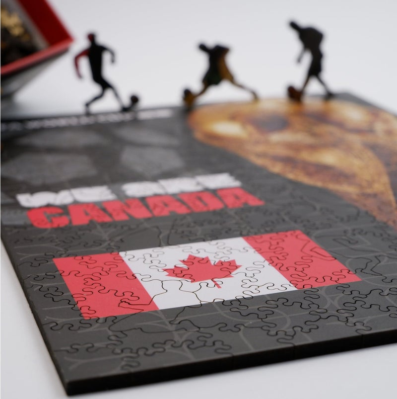 FIFA World Cup 26 Trophy Canada Official Licensed Wooden Puzzle – 200 Pieces | 14+ Premium Collectible Gift & Home Decor - Image 4