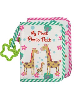 Generic Bestseller Toy-style Baby Cloth Photo Album Baby Photo Book Fabric Picture Book Creative Shower Gift-Color:blue Border Elephant-Specifications:14x18cm  - Image 3