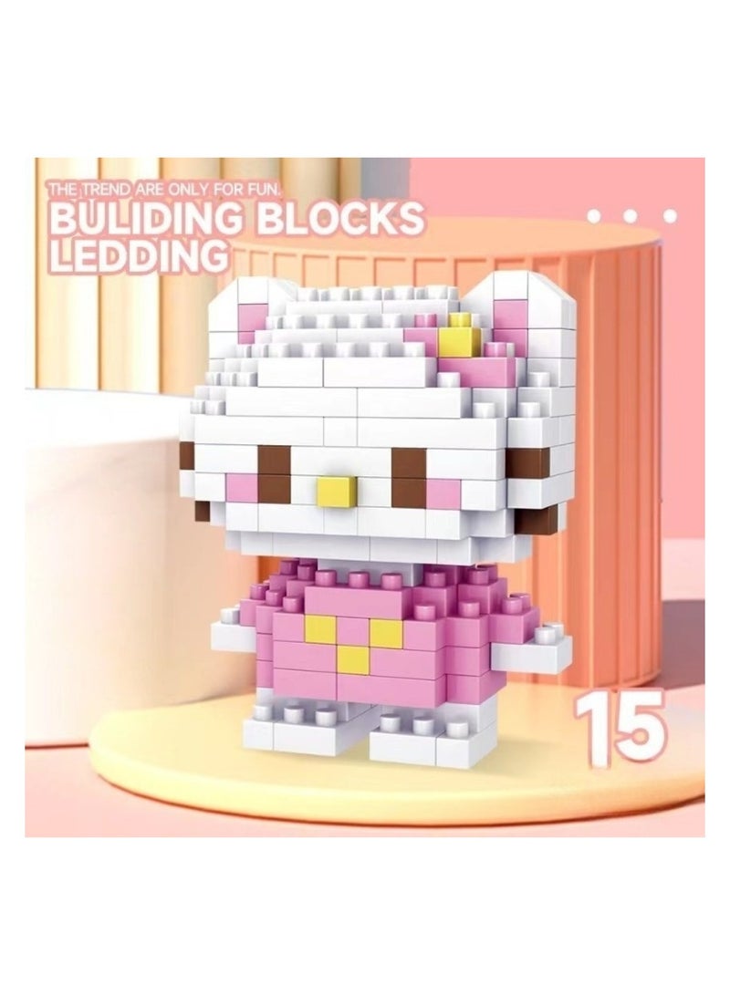 Huitich Cute Pixel Block Toy DIY Figure - Image 3