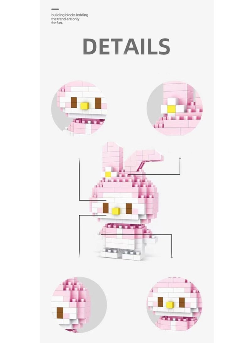 Huitich Cute Pixel Block Toy DIY Figure - Image 4