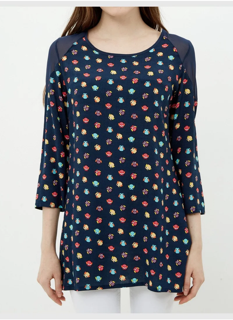 كوتون Patterned Tunic