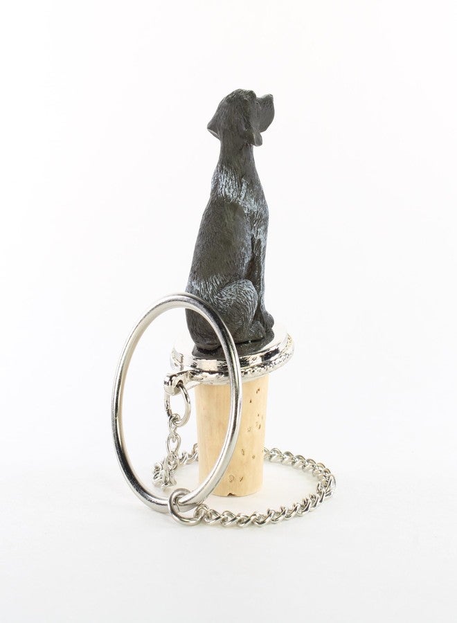 كونفرزيشن كونسبتس سدادة زجاجة نبيذ على شكل كلب صيد ألماني قصير الشعر - DTB67 - Image 3