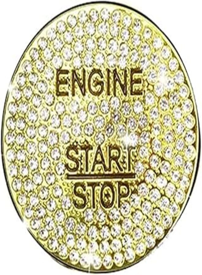 Engine Off Switch Accessory Compatible with Mercedes ML 2016 to 2019 (Gold)