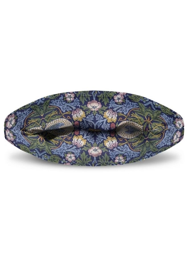 Drnuikhe Tea Cozy for Teapots with Handle, William Morris Pattern Strawberry Thief Dust Insulated Cover, Hanging Fold-Up Design, Suitable for Kitchen and Living Room Table Decoration - Image 5