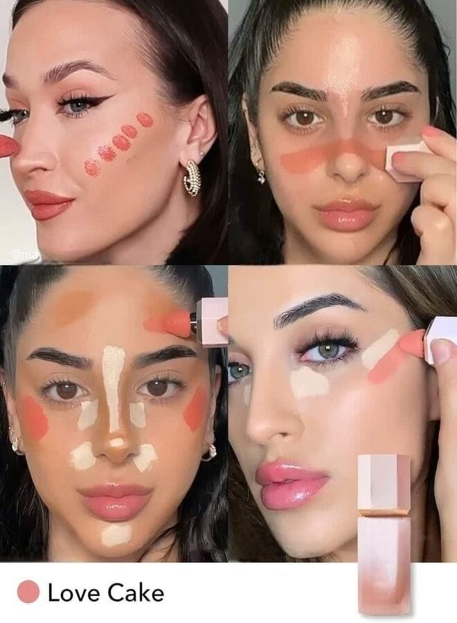 101 لوف كيك ملون أحمر الخدود السائل - Image 2