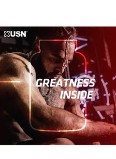 USN USN Fast Grow Anabol GH Strawberry All-in-one Protein Powder Shake (4kg): Workout-Boosting, Anabolic Protein Powder for Muscle Gain  - Image 2