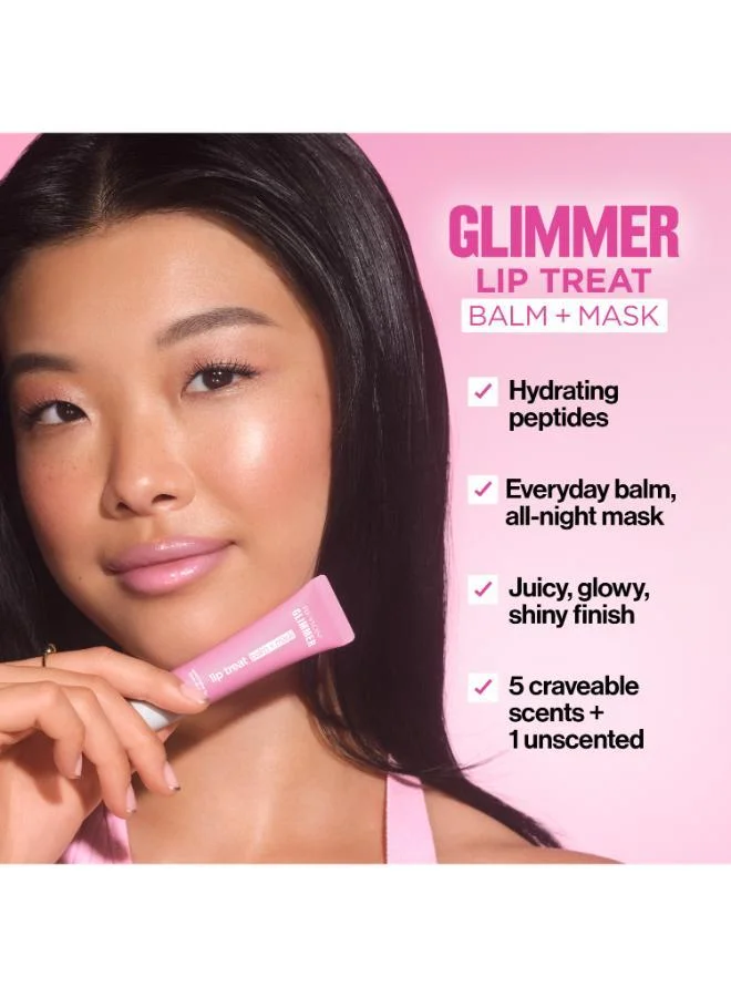 Revlon  Glimmer Lip Treat Balm + Mask 002 Marshmallow Dreams for Women | Best Price UAE