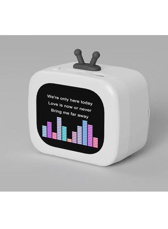 General Bluetooth audio lyrics display touch screen mobile phone computer speaker portable subwoofer microphone call speaker  - Image 1