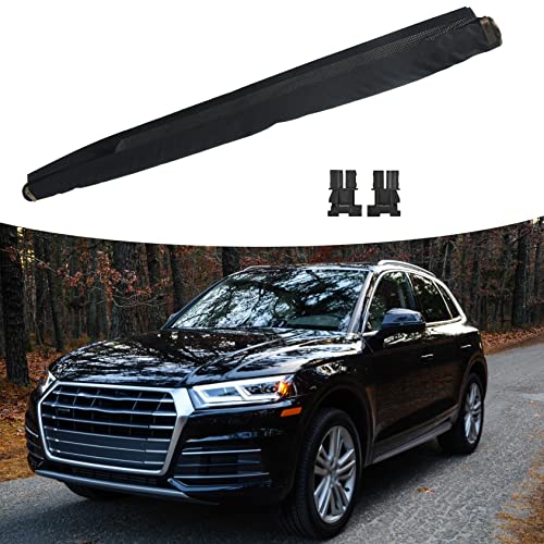 ANTUKO Black Car Window Curtain Sunroof Sunshade Cover with 2 Clips Replacement for Sharan Tiguan Q5 K9877307B - Image 2