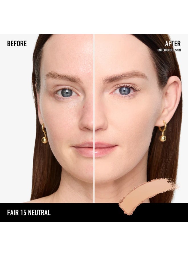 بودرة أساس bareMinerals BarePro 24hr Skin Perfecting Powder Foundation Fair 15 Neutral 8g - Image 3