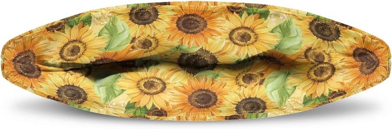Tea Cozy for Teapot Tea Pot Cover for Keeping Sunflower Teapot with Tea Warmer Tea Pot Cover for Keeping Warm Tea Cosy for Teapot Yellow Tea Cup Insulation Pad Tea Warmers for Teapot - Image 5