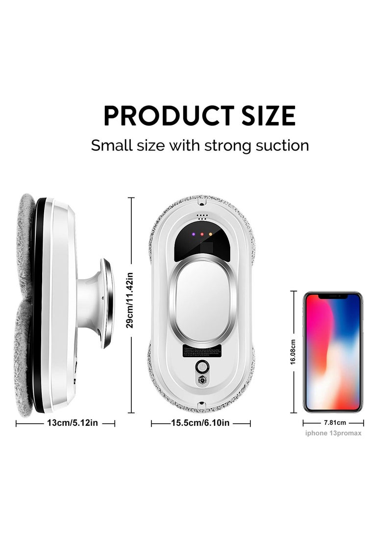 Generic - Smart Window Cleaning Robot - 5600Pa Powerful Suction, Remote Control - Ideal for Cleaning Windows, Tiles, and Glass Doors. - Image 1