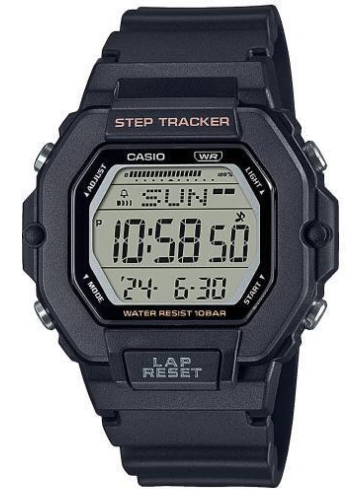CASIO Standard Women's LWS-2200H-1AVDF Black Strap Digital Watch - Image 1