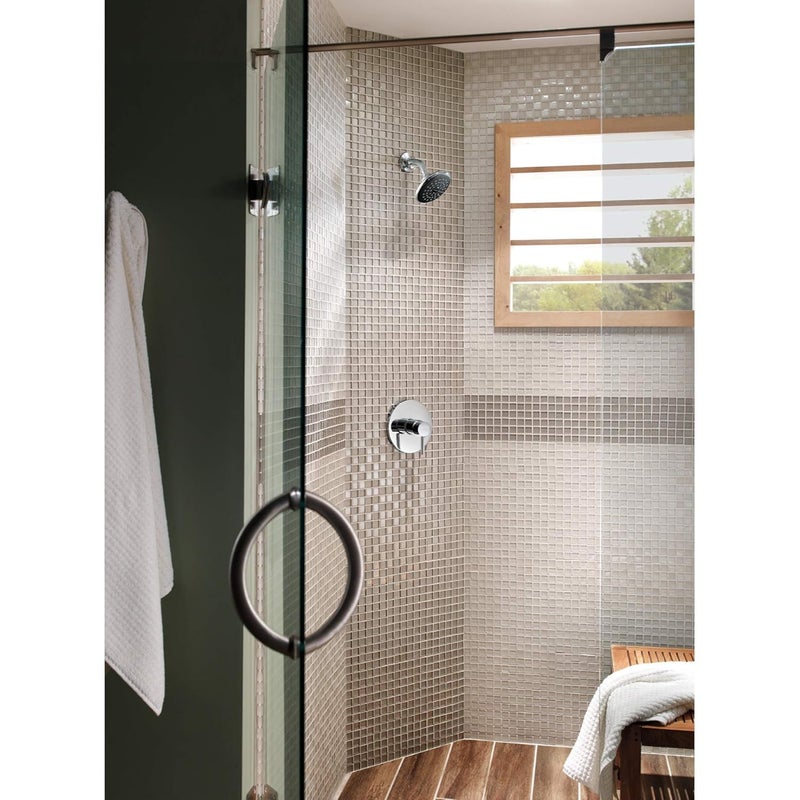 DELTA FAUCET خطاف رداء مزدوج من دلتا فوسيت بكروم مصقول IAO20136 حامل منشفة يد صغيرة 2 دبوس لملحقات الحمام مثبت على الحائط شماعة ملابس - Image 2