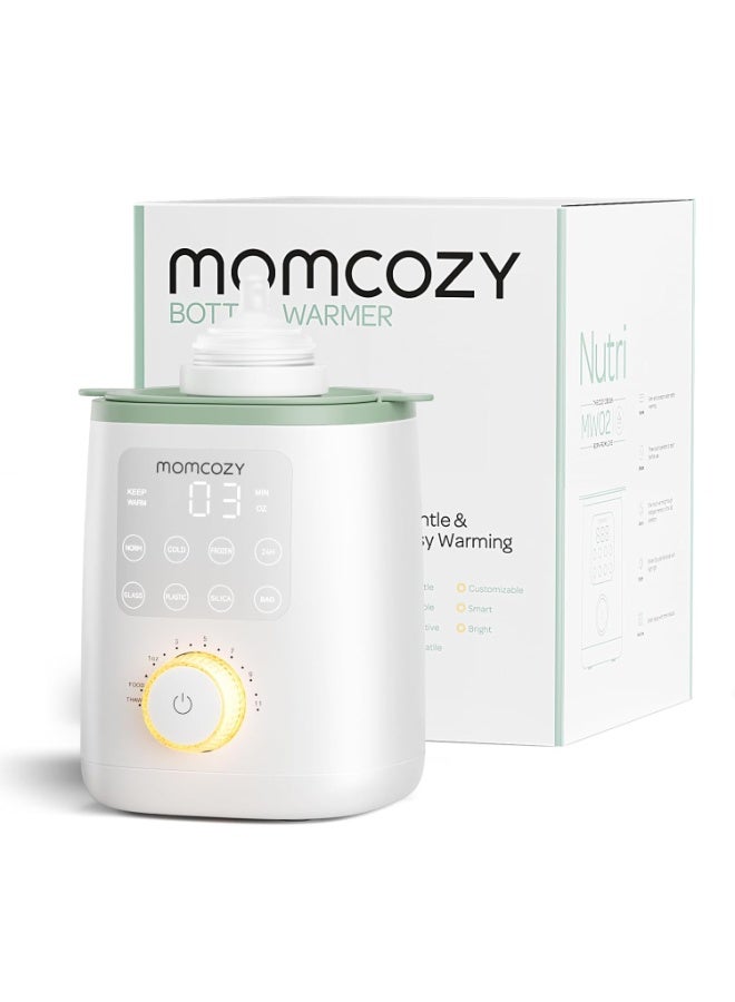 Momcozy Bottle Warmer, 9-in-1 Baby Bottle Warmer with Night Light, Accurate Temperature to Preserve Fullest Nutrients in Breast Milk, Bottle Warmers for All Bottles with Breastmilk or Formula - Image 1