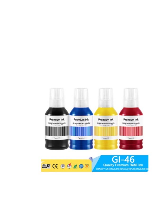 Terabyte Ink Cartridge for Canon Maxify GI46 GI-46 GI 46 Premium Color GX3040 GX4040 GX5040 GX6040 GX7040 Printer  - Image 2