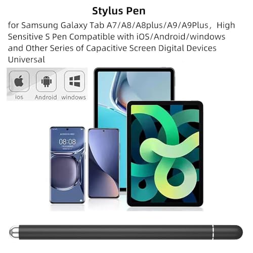 Bimahoo 2Pcs Stylus Pen for Samsung Galaxy Tab A7/A8/A8plus/A9/A9Plus,S Pen Compatible with iOS/Android/Windows and Other Series of Capacitive Screen Digital Devices (Black) - Image 4