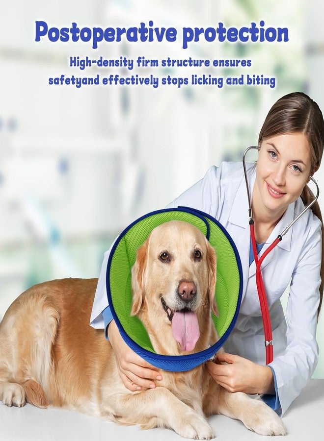 mosago Soft Dog Cone Collar After Surgery Alternative for Dogs to Stop Licking, Comfort Collars for Large/Medium/Small Pet/Cat, Comfortable Elizabethan Neuter Recovery E Cones of Shame Neck & Head Ecollars - Image 2