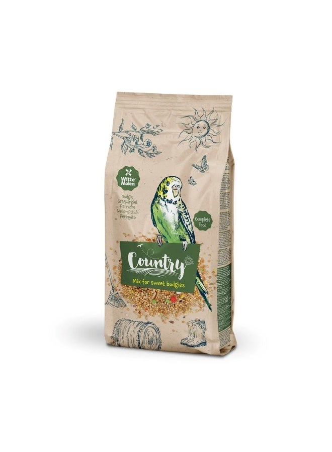 Witte Molen Wet Mullen Country Mix Bird Food for Budgies 600g - Image 1