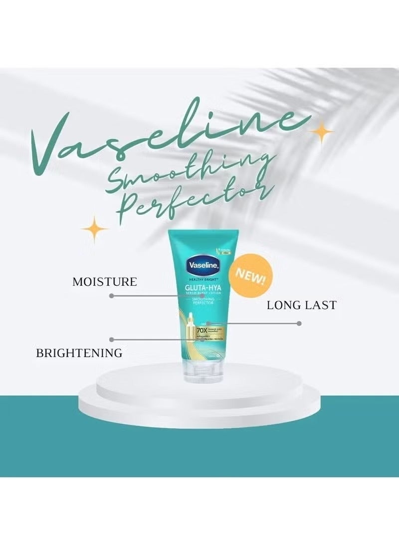 Vaseline Gluta-Hya Healthy Bright Lotion 300ml | Serum Burst Body Smoothing Perfector - Image 3