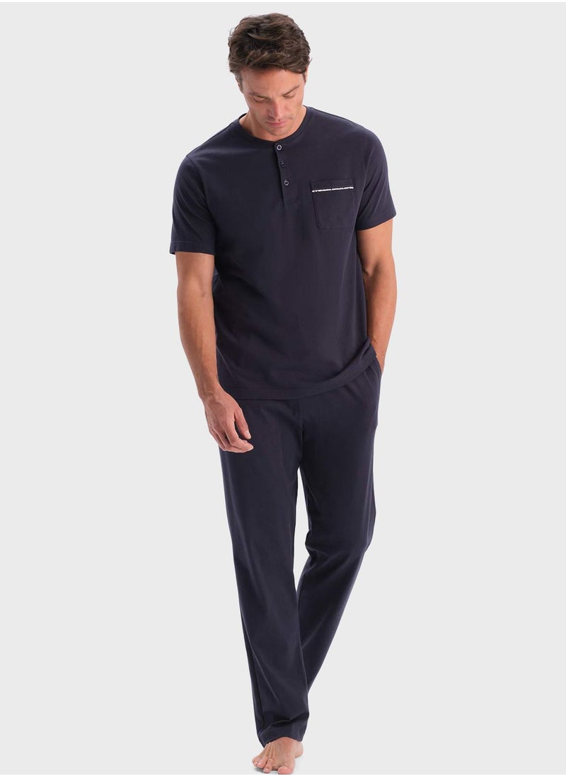dagi - Nightwear T-Shirt & Trouser Set - Image 1