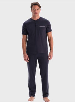 Nightwear T-Shirt & Trouser Set