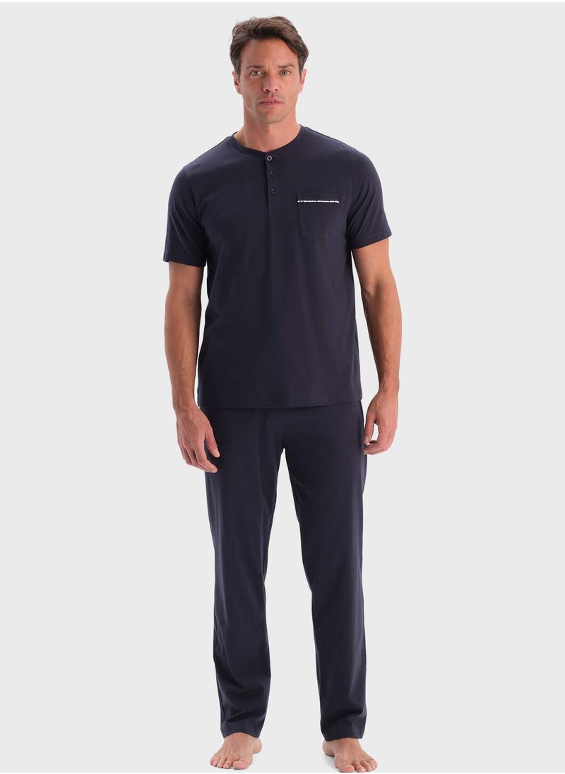 dagi - Nightwear T-Shirt & Trouser Set - Image 1