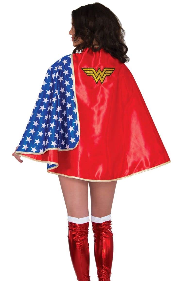 Rubies DC Comics Superheroes: Wonder Woman Cape for Adults, Women's One Size - Image 1