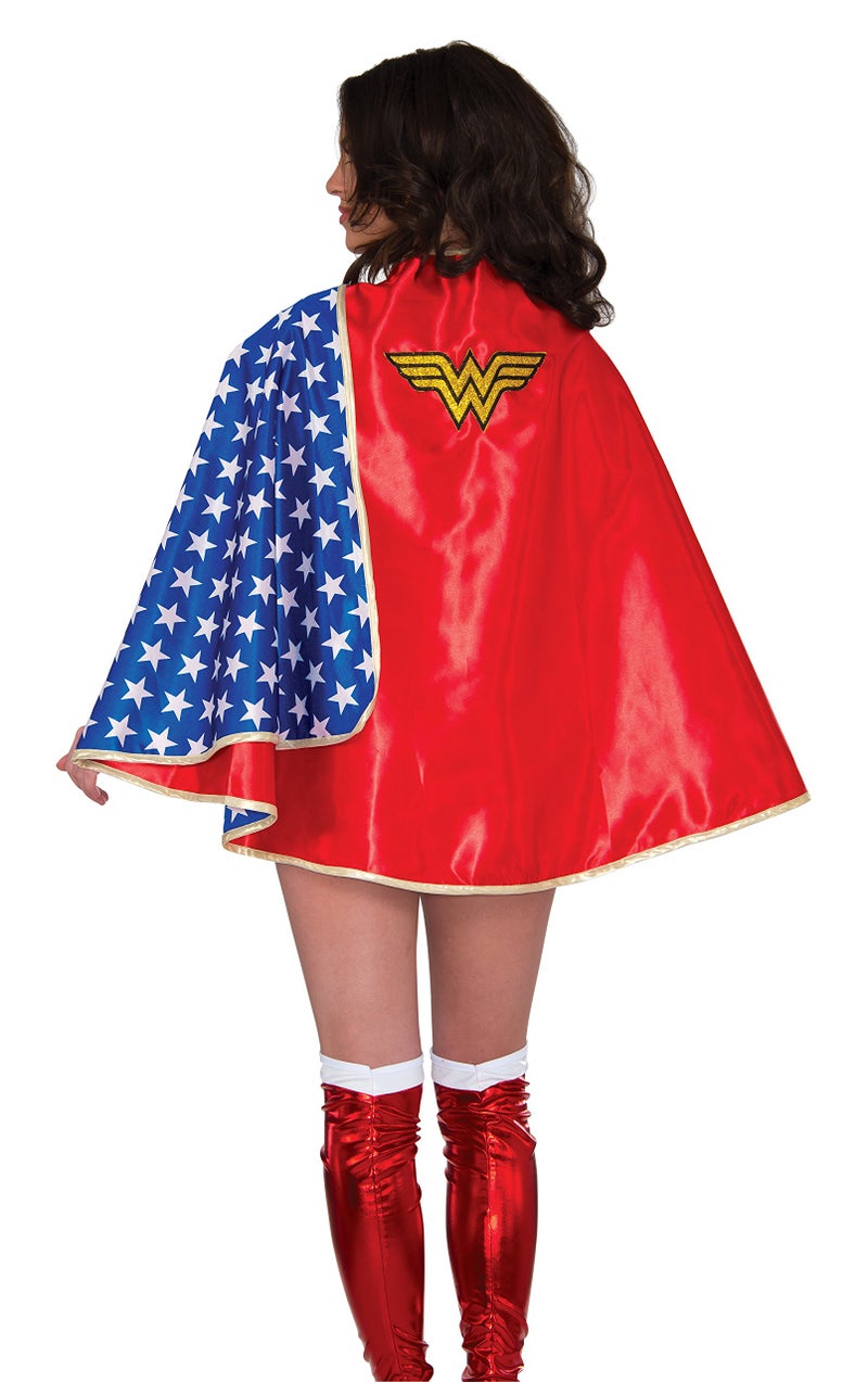 Rubies DC Comics Superheroes: Wonder Woman Cape for Adults, Women's One Size - Image 2