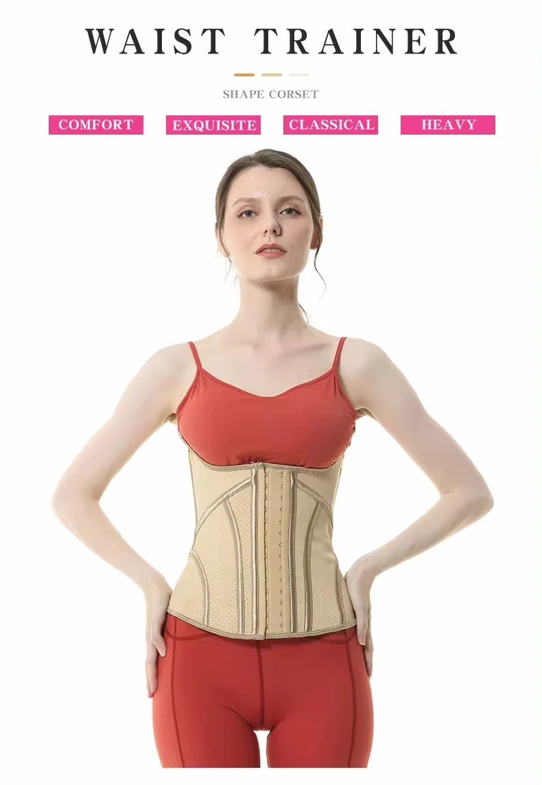 Bluejw Latex Waist Trainer Corset for Women - Weight Loss Underbust Corsets Bustiers Body Shaper - Waist Trimmers Sexy Lingerie - Image 4