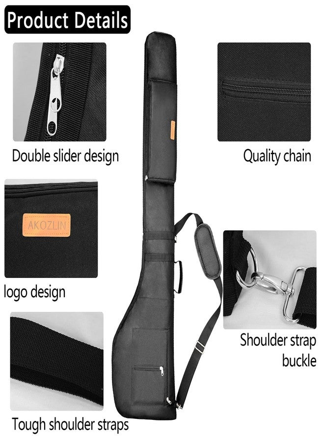 AKOZLIN Golf Clubs Carry Bag 8-10 Lightweight Foldable Travel Sunday Golf Case with Strap Waterproof Sunday Bag - Image 2