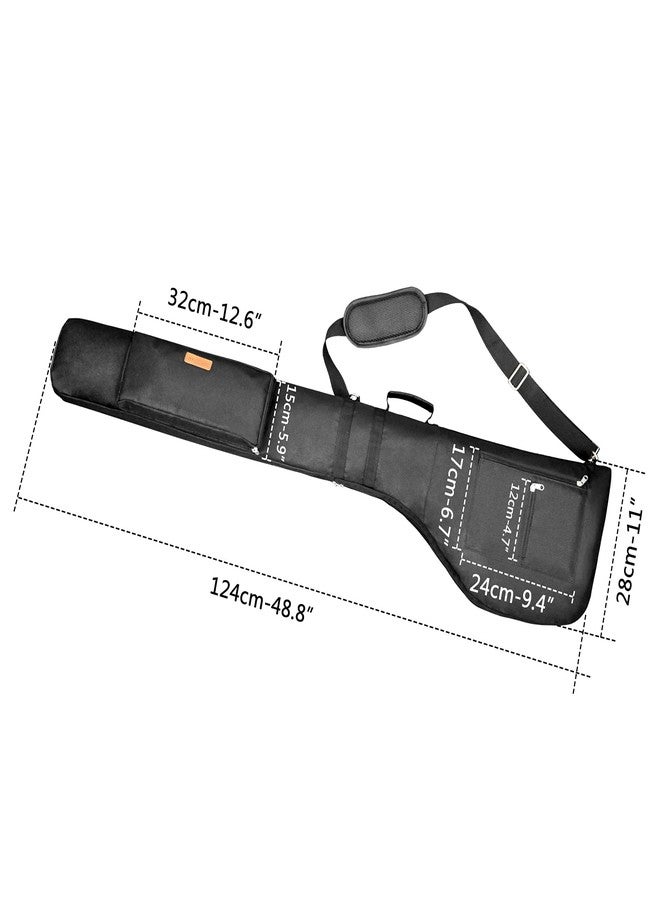 AKOZLIN Golf Clubs Carry Bag 8-10 Lightweight Foldable Travel Sunday Golf Case with Strap Waterproof Sunday Bag - Image 4