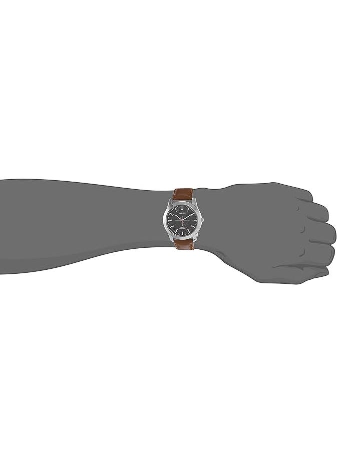 TIMEX Classics Analog Watch for Men with Round Dial & Water Resistant Man's Wrist Watches - Image 3