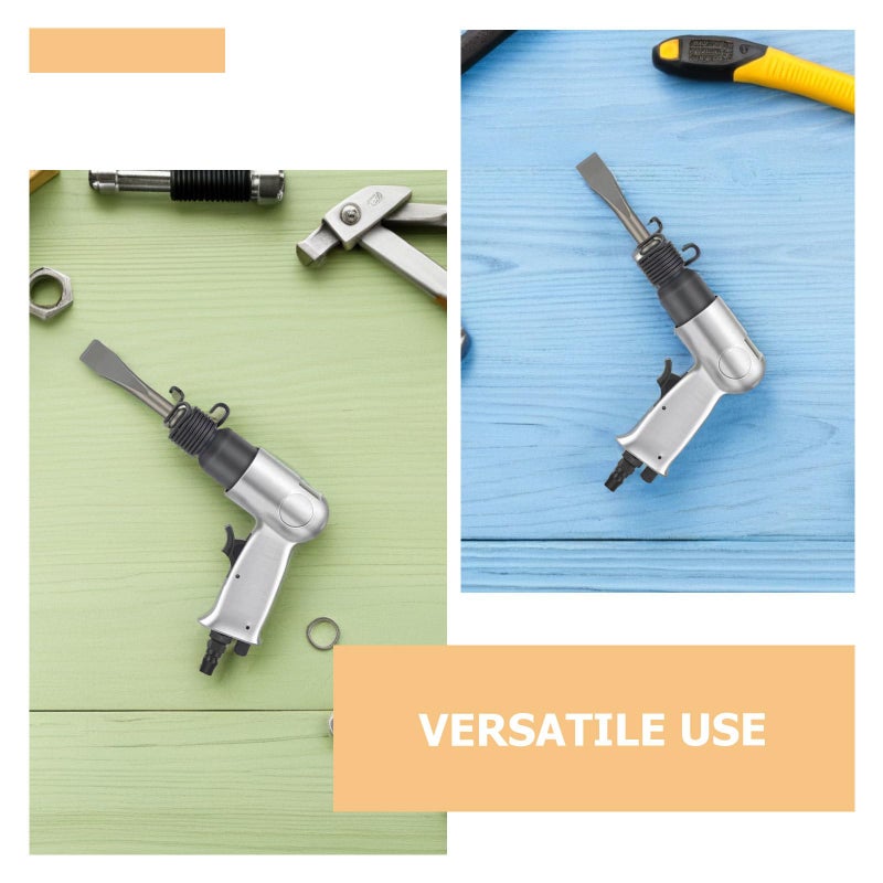 Air Chisel Hammer Tool Set For Metalwork Automotive Rust Removal And Construction - Image 5