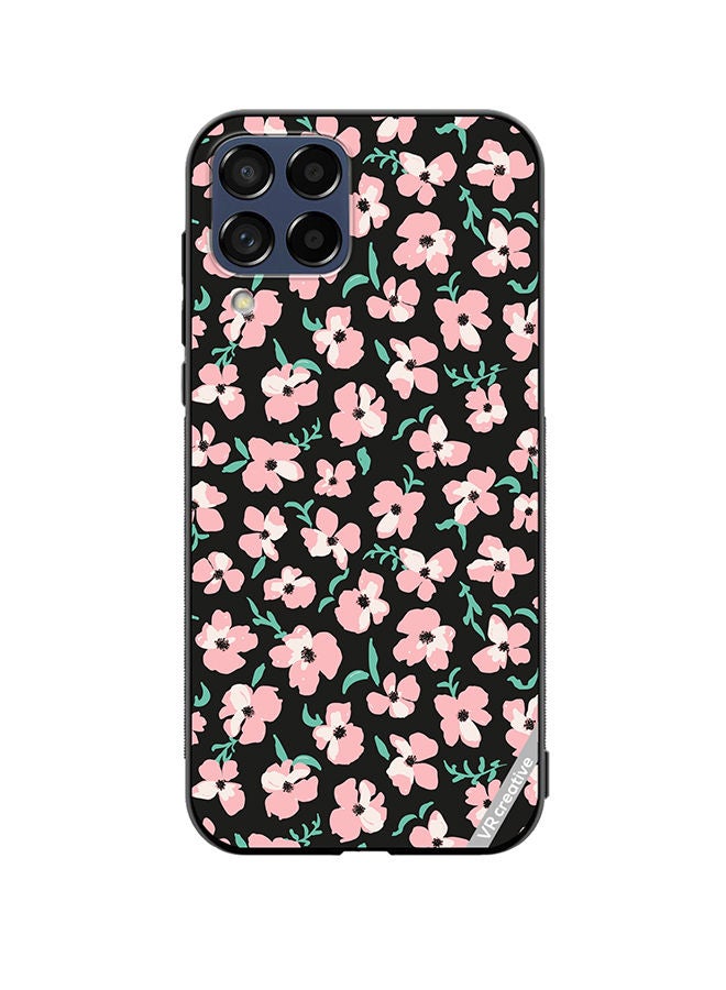 VR CREATIVE Protective Case Cover For Samsung Galaxy M33 Flower Design Multicolour - Image 1