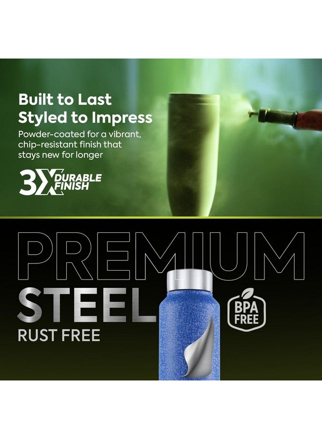 PEXPO Chromo Pro ISI Certified Stainless Steel Sports/Fridge Water Bottle 750ml, Blue | Eco friendly | BPA Free | For Office, Gym, School, Yoga, Trekking, Men, Women and Kids | RCB Edition - Image 3
