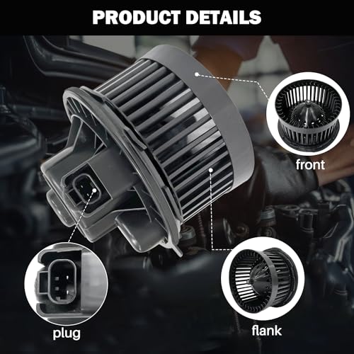 Aspligo 700089 AC Heater Blower Motor Fan Front Fit for Cadillac Escalade for Chevrolet Silverado 1500 2500 3500 Tahoe for GMC Sierra 1500 2500 3500 Yukon 52400424, 52484829, 89019321, GM3126102 - Image 3