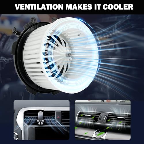 Aspligo 700089 AC Heater Blower Motor Fan Front Fit for Cadillac Escalade for Chevrolet Silverado 1500 2500 3500 Tahoe for GMC Sierra 1500 2500 3500 Yukon 52400424, 52484829, 89019321, GM3126102 - Image 4