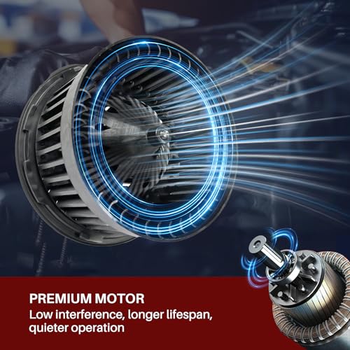 Aspligo 700089 AC Heater Blower Motor Fan Front Fit for Cadillac Escalade for Chevrolet Silverado 1500 2500 3500 Tahoe for GMC Sierra 1500 2500 3500 Yukon 52400424, 52484829, 89019321, GM3126102 - Image 5