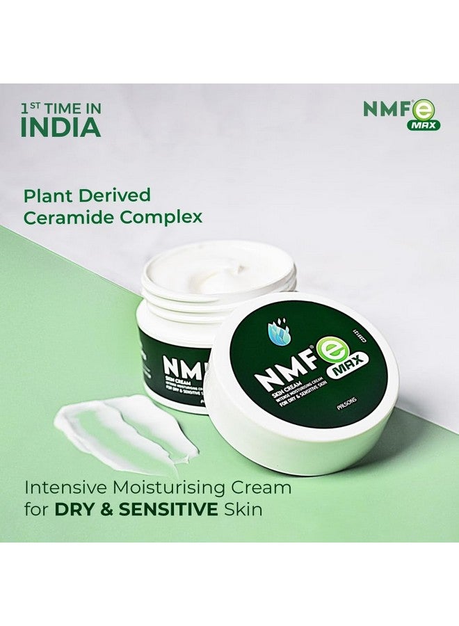 NMFe Max Skin Cream with Ceramide Complex For Severe Dry Skin 60 GM | For Barrier Repair Deep Hydration | Gives Immediate Comfort | Niacinamide , Shea butter & Vit E | For Dry & Sensitive Skin | Dermatologically Tested - Image 3