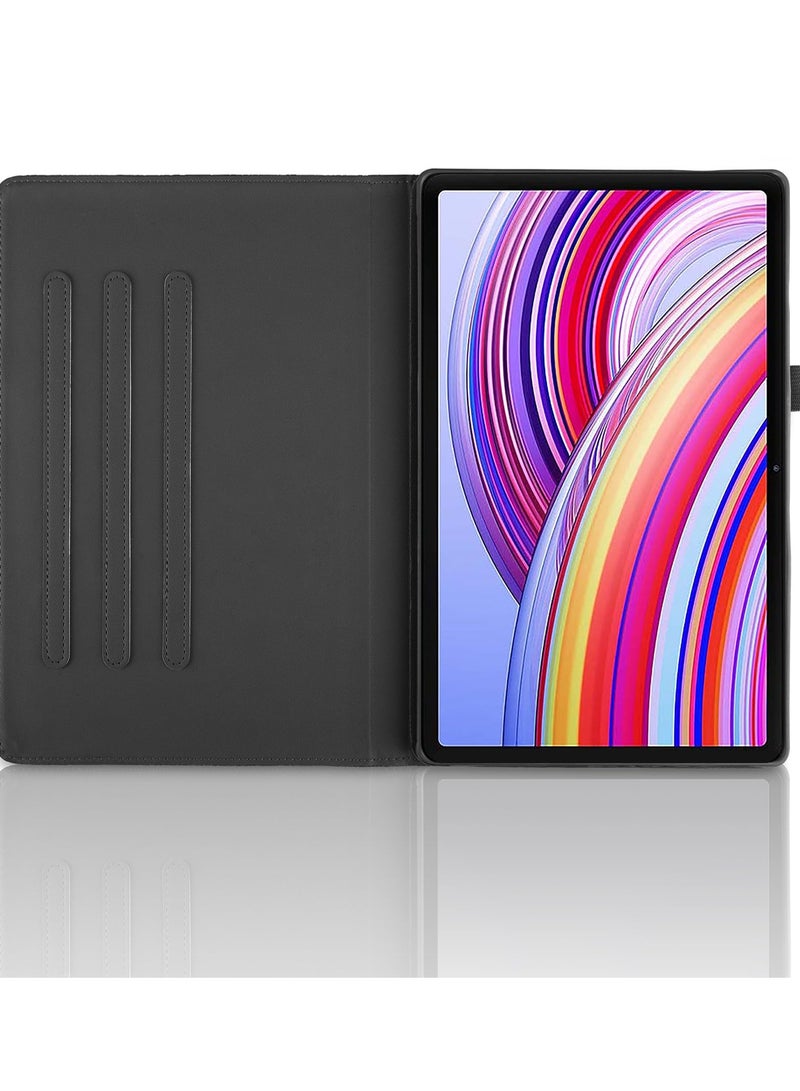 Excefore Rotating Case for Xiaomi Redmi Pad Pro 12.1 Inch, 2024 PU Leather Tablet Case with 360 Degree Rotating Stand, Black Tree Design, Protective Cover for Xiaomi Redmi Pad Pro 12.1  - Image 2