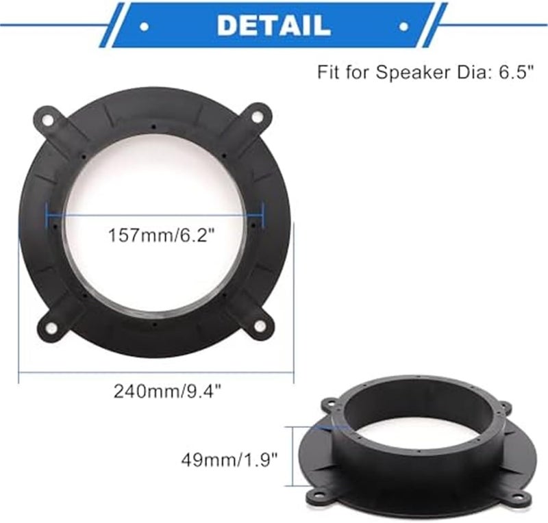 Vuzmode Speaker Spacer Rings for Mazda - Image 5