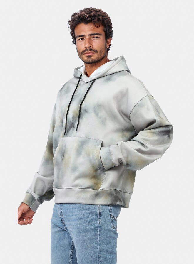 RAVIN Tie Dye Slip On Comfy Winter Hoodie - Image 2