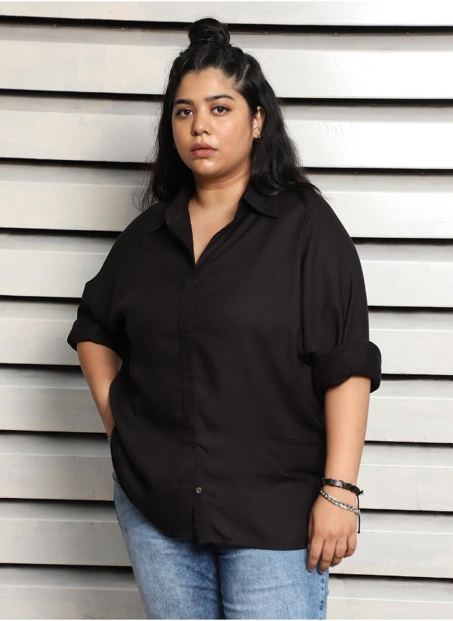 HIGH STAR - Women Black Shirts - Image 1
