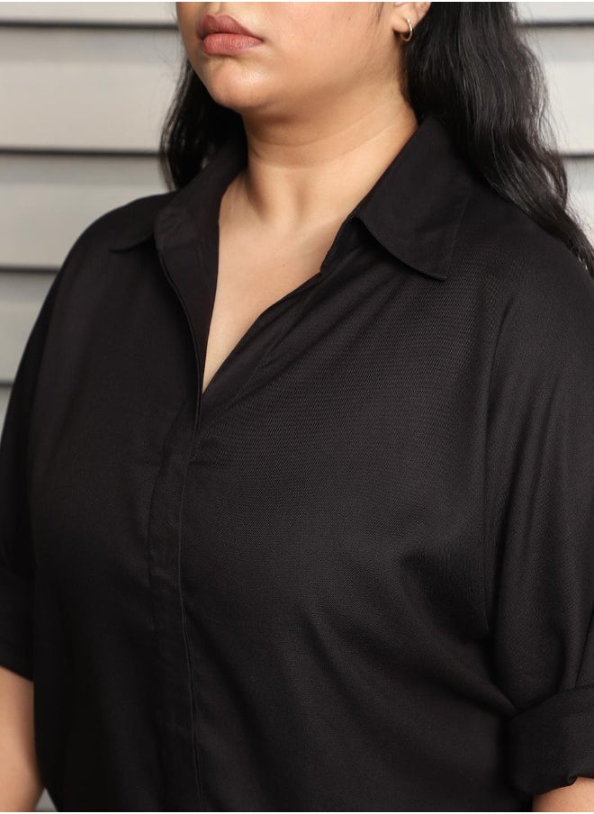 HIGH STAR - Women Black Shirts - Image 1