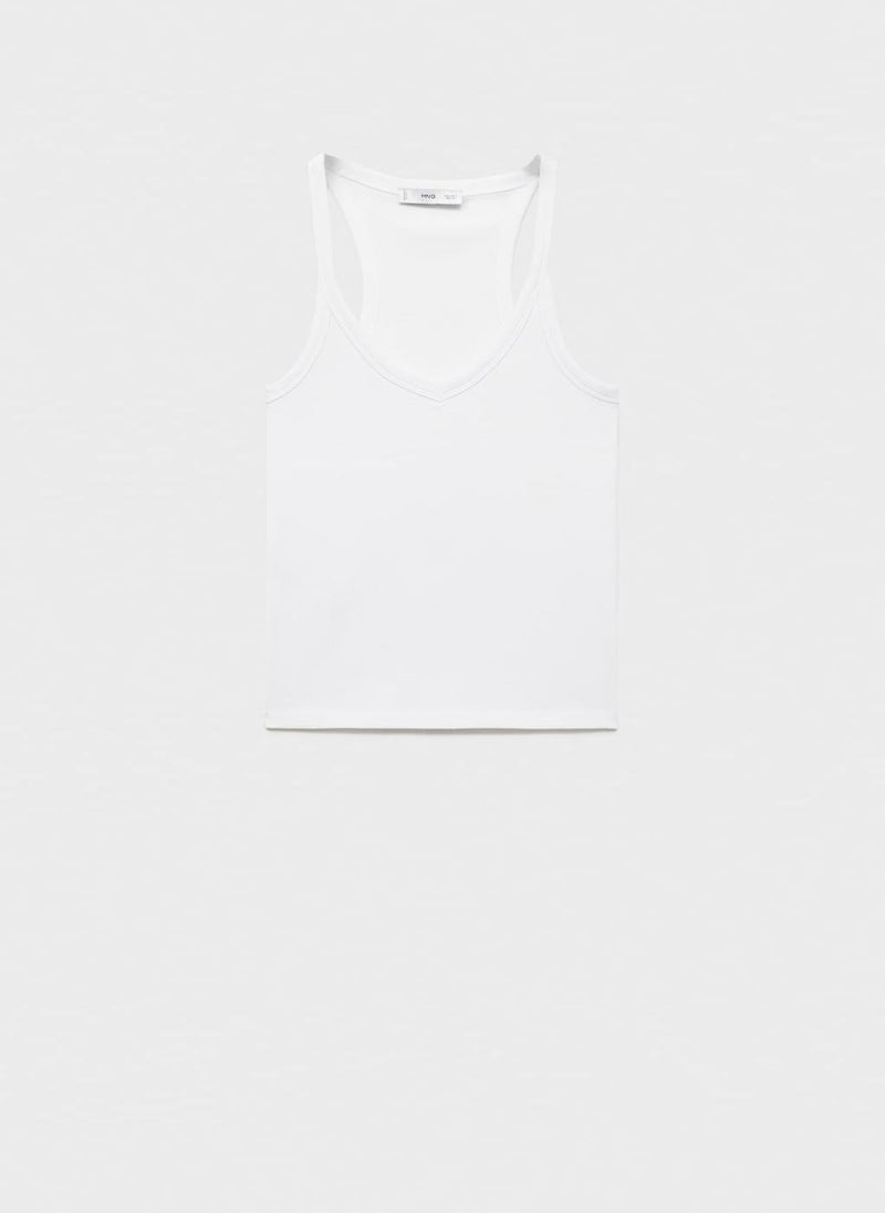 Cotton Top With Straps